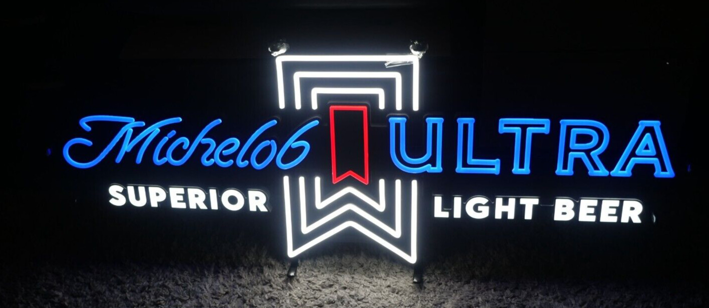 Michelob Ultra Superior Light Beer LED Iconic Sign Restaurant Bar Sign  46