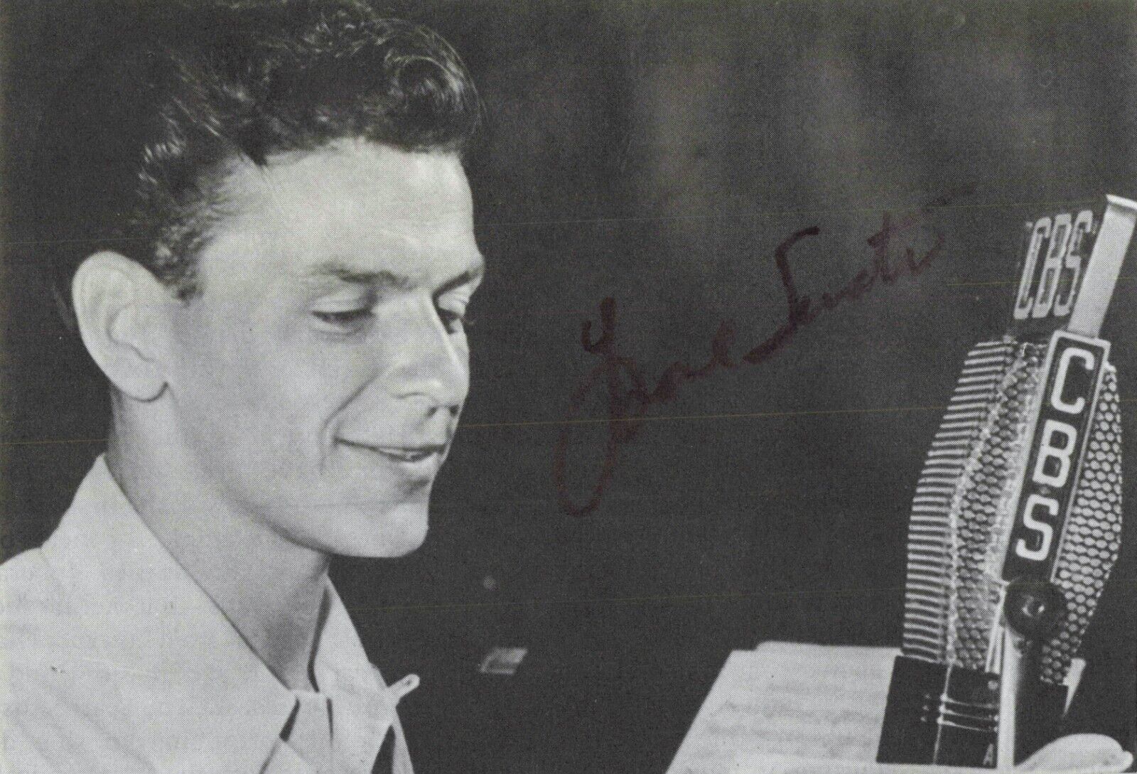 Frank Sinatra Autographed Signed 4x6 Photo