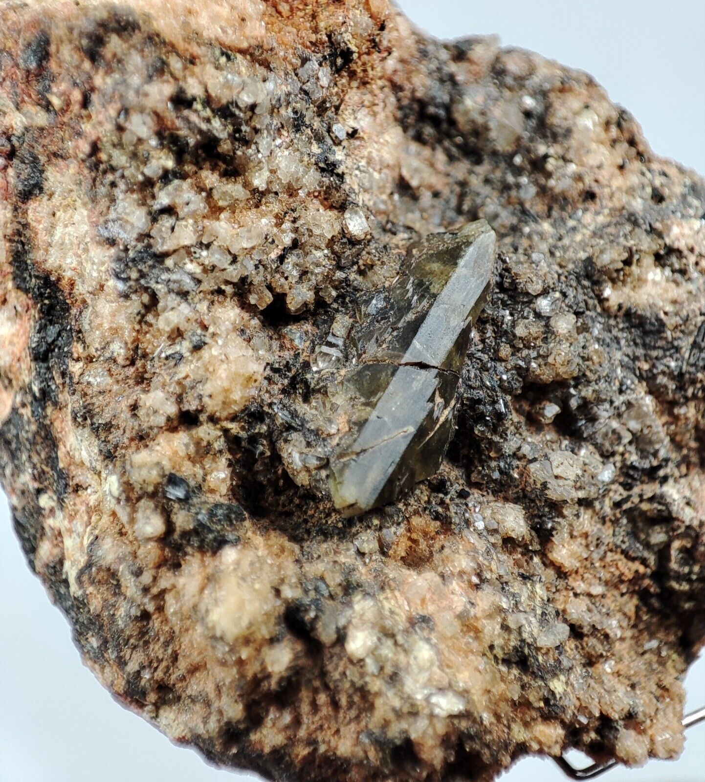 18-gm Extremely Rare Hingganite (Nd) DT Crystal Specimen - Zagi Mnts, PK.