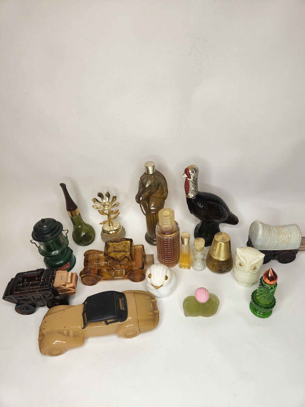 Lot of 17 Avon Vintage Bottles Perfume Cologne After Shave Decanter Free Gifts