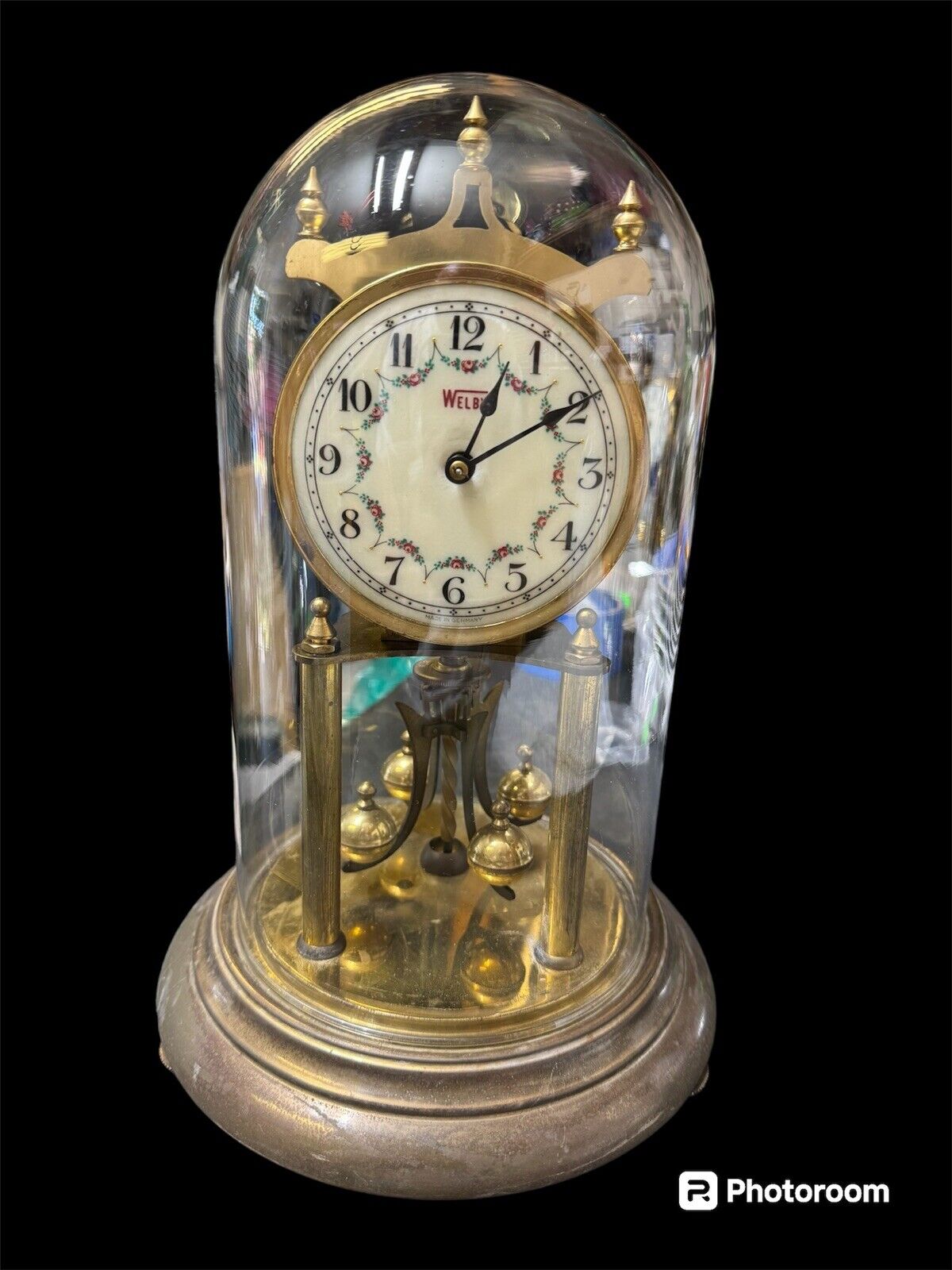 Beautiful Vintage Welby Anniversary Clock, Germany