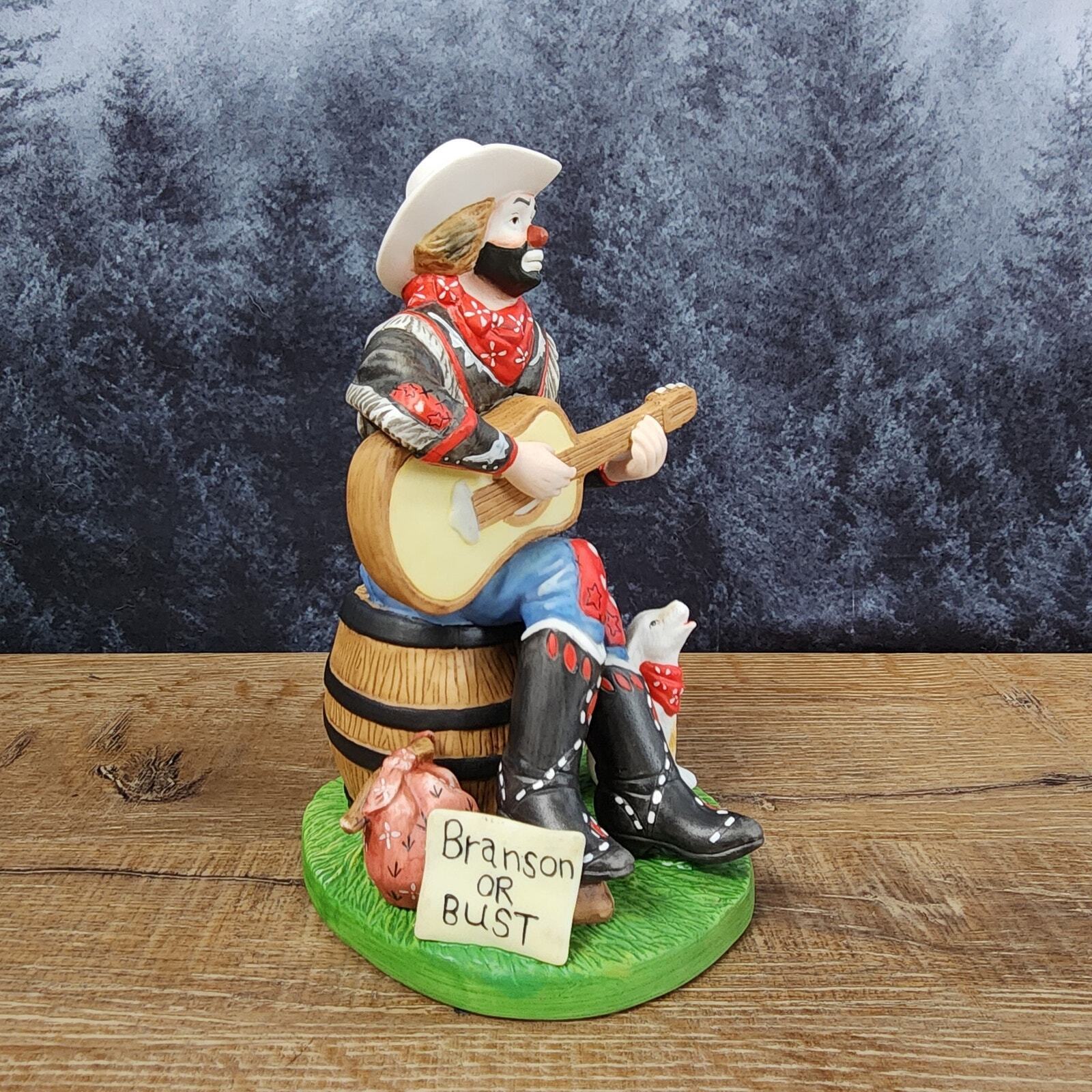 Emmett Kelly Jr Vintage Branson or Bust Country Star Limited Edition Figurine