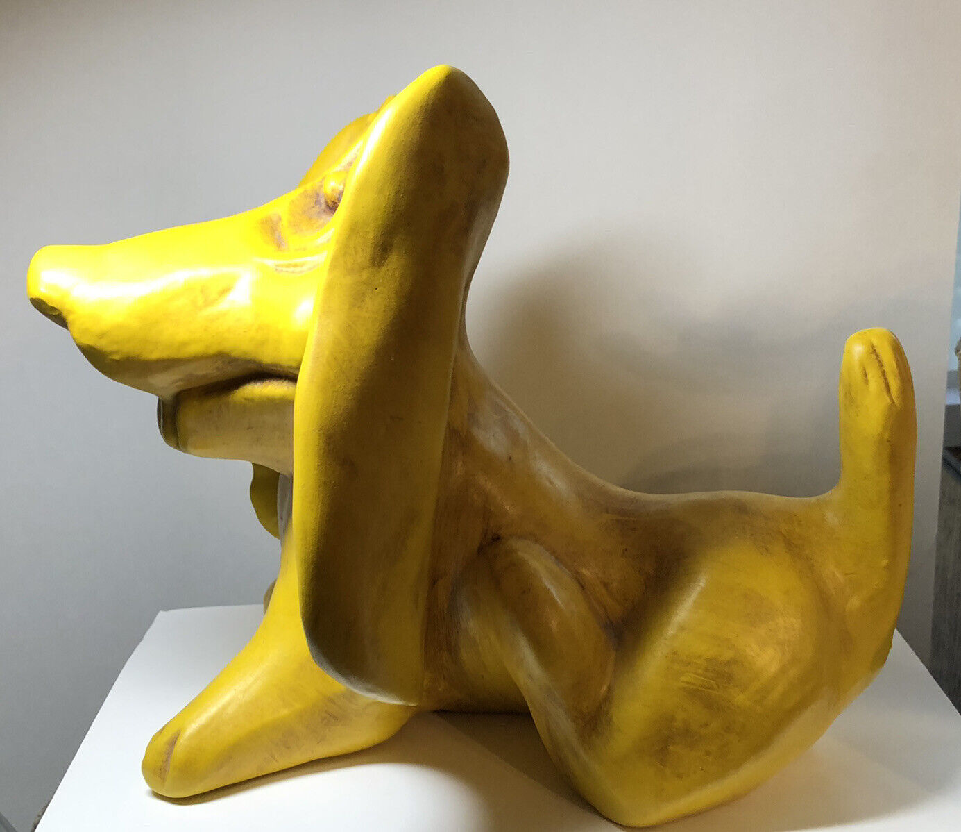 Vintage Dotson dog Sculpture Figurine