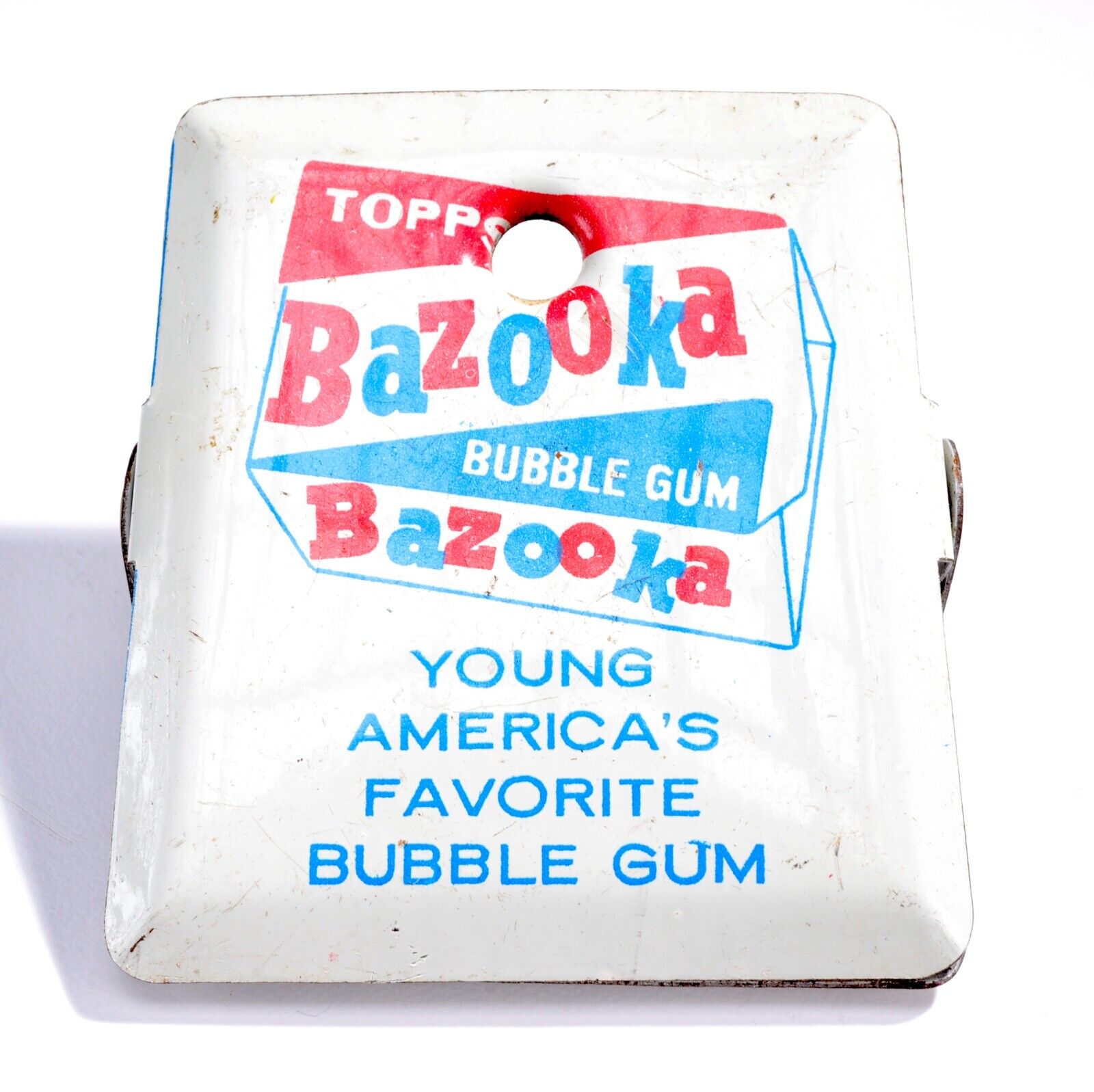 Vintage 1960\'s Topps Bazooka Bubble Gum Desktop Advertising Paper Clip