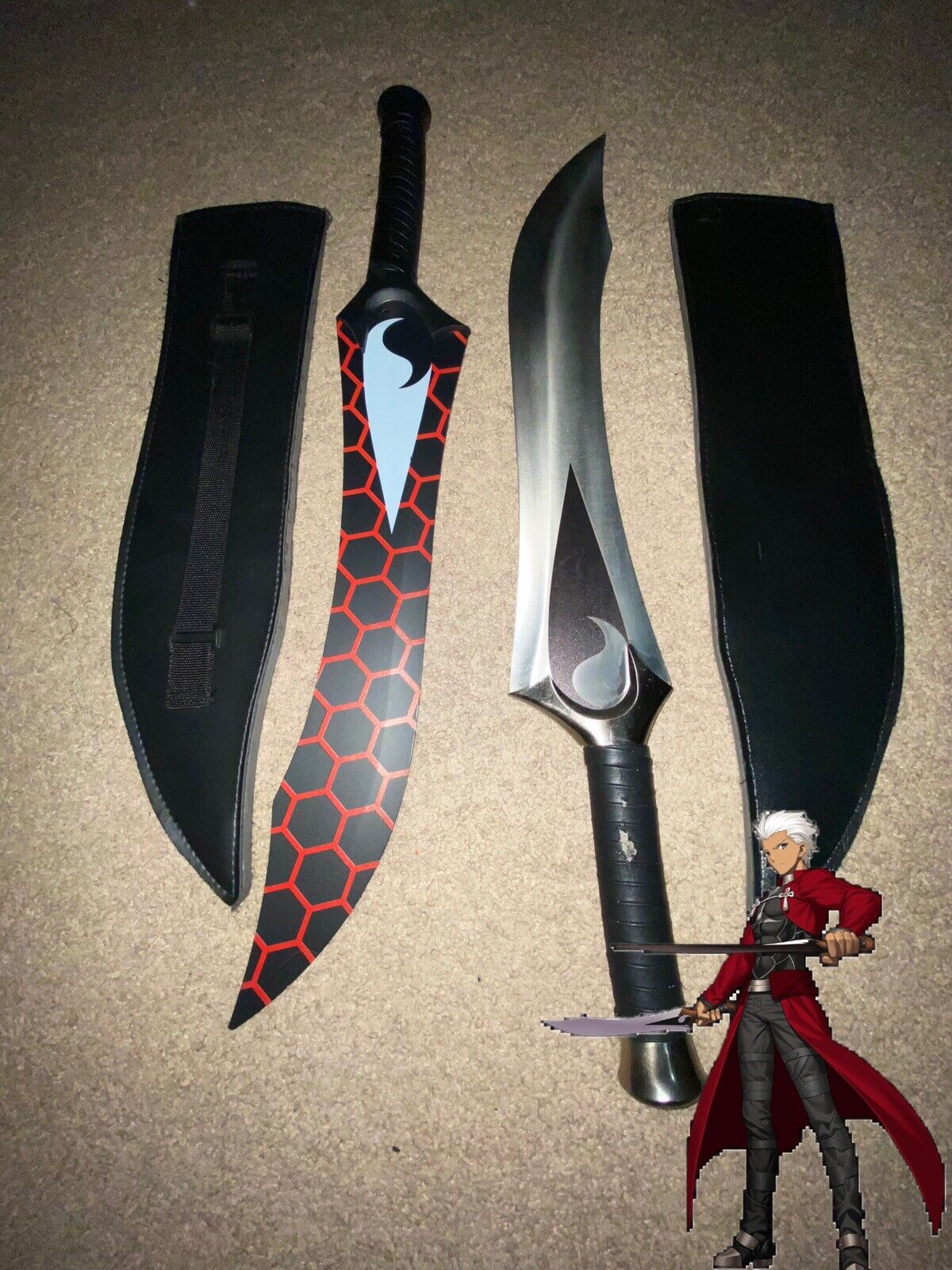 Fate Stay Night Archer Swords (REAL STEEL)