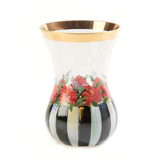 Brand New MacKenzie-Childs Heirloom Small Tea Vase