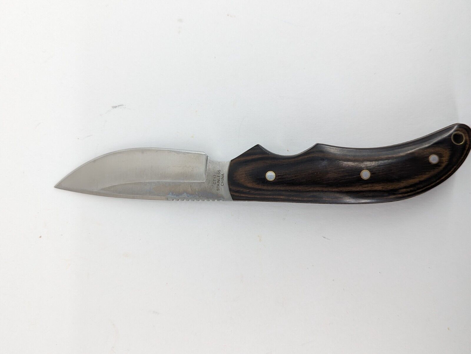 Colt CT17 Fixed Blade Knife W/ Leather Sheath