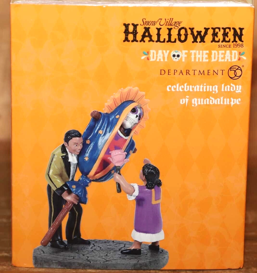 DEPT 56 DAY OF THE DEAD CELEBRATING LADY OF GUADALUPE HALLOWEEN 6005488