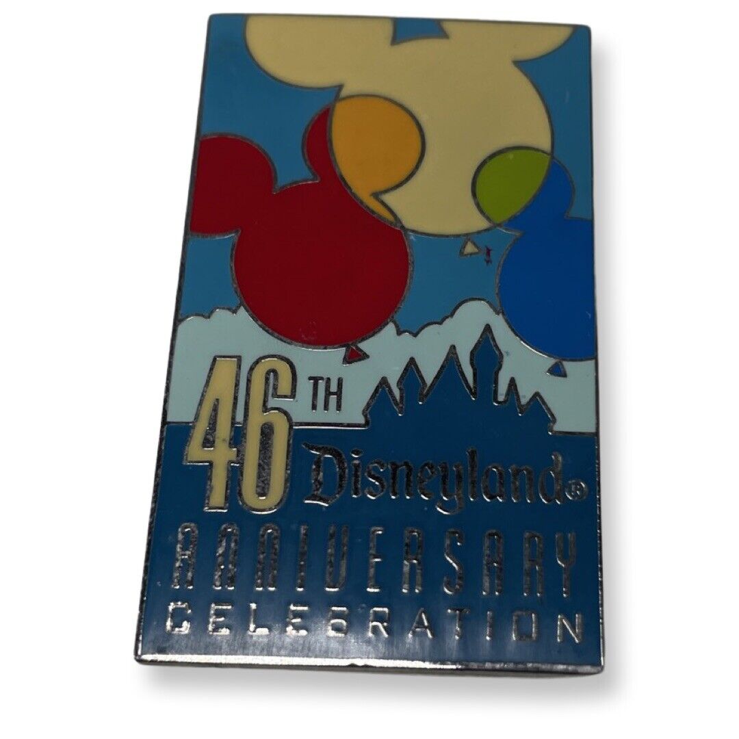 2001 DISNEYLAND 46th ANNIVERSARY CELEBRATION  TREASURE MAP PIN