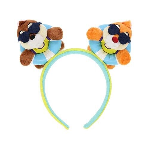 Japan Tokyo Disney Resort Store 2024 SUISUI Summer Headband Ears Chip & Dale