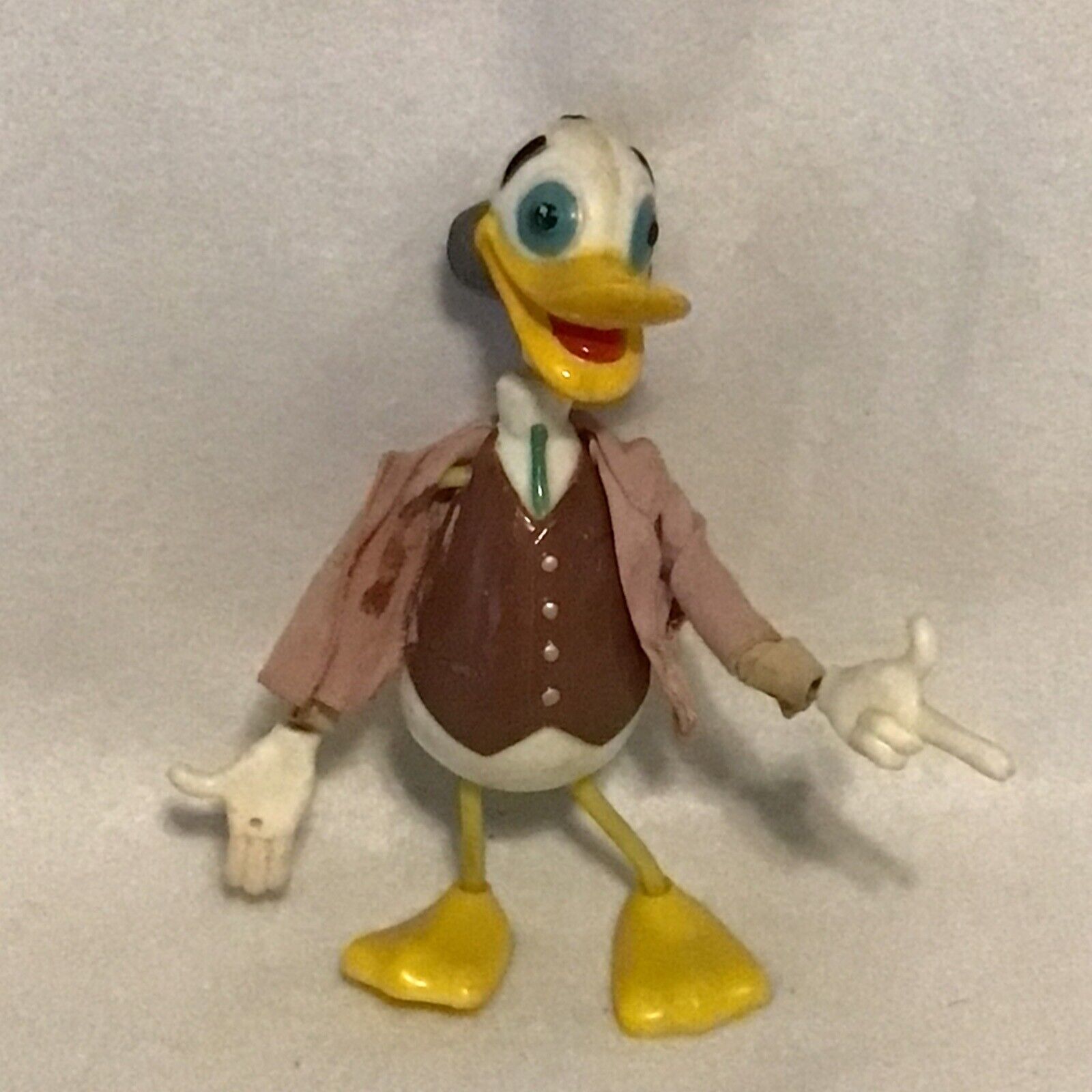 Vintage 1961 Marx Toys Walt Disney's Professor Ludwig Von Drake Bendy Toy