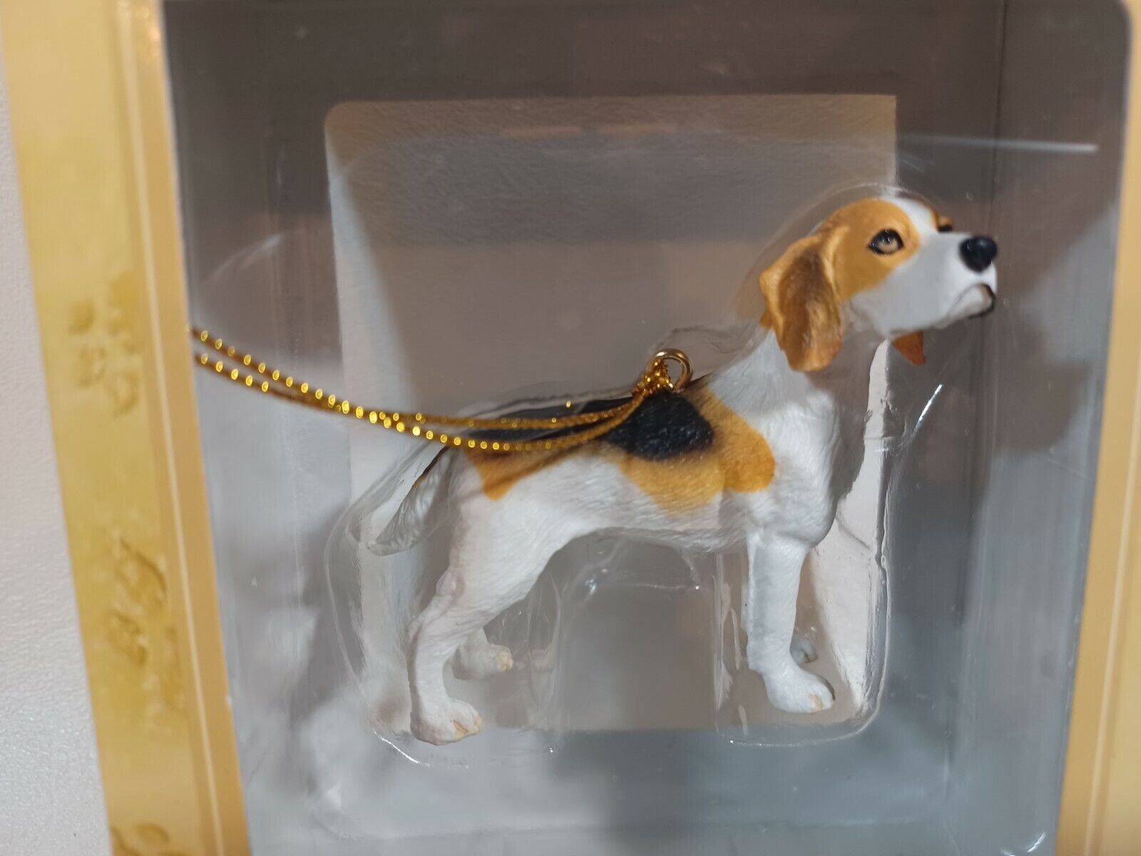 ENESCO Beagle Dog Holiday Ornament, Collectible Vintage 2007 