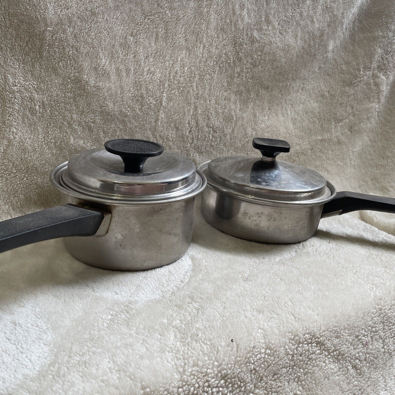 Cullinaire Vintage Stainless Steel Pot Set With Lids