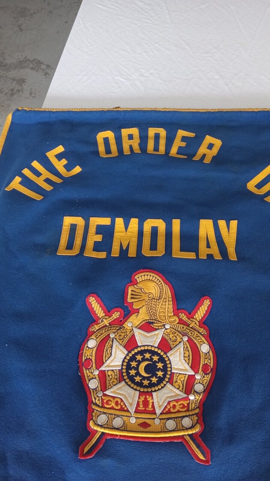 The Order Of DeMolay James Stuart Chapter Granite City Illinois Wall Banner