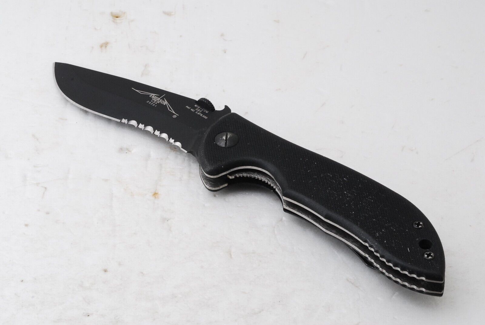 EMERSON KNIVES MINI COMMANDER BLACK KNIFE 2001