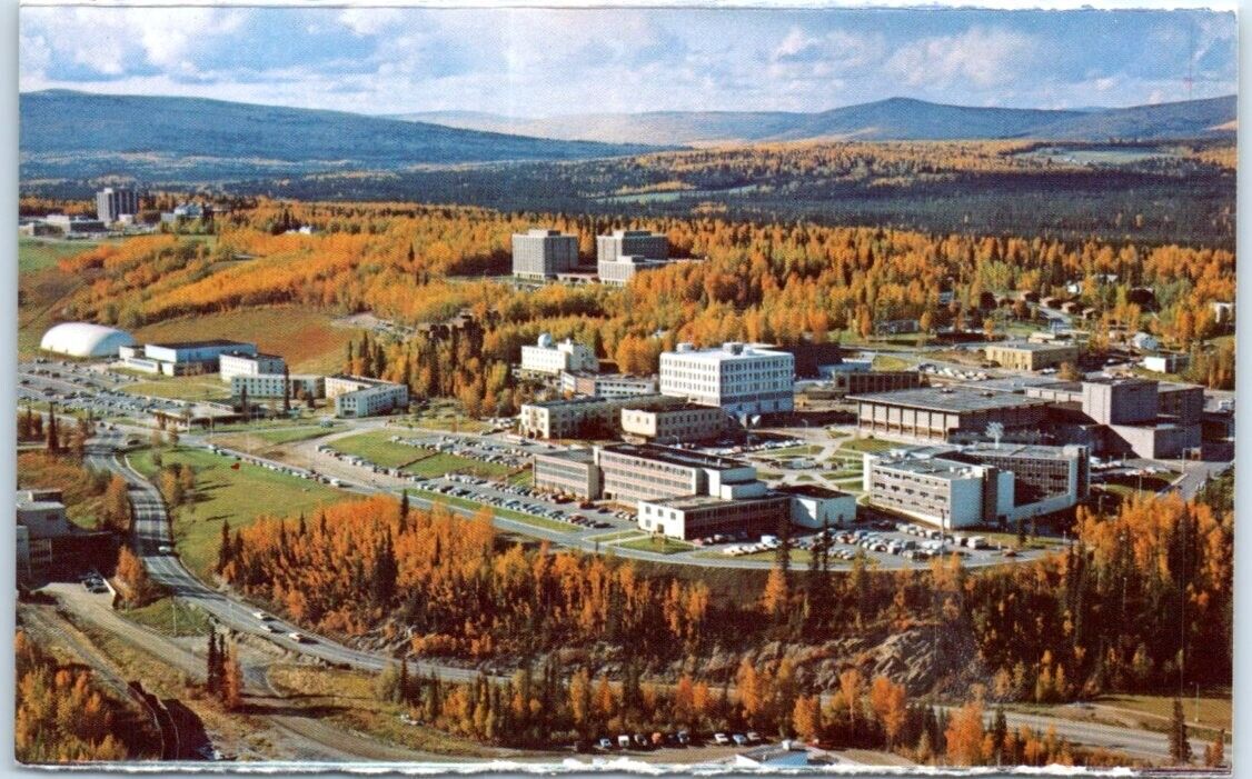 Postcard - Fairbanks Campus of the University of Alaska, USA