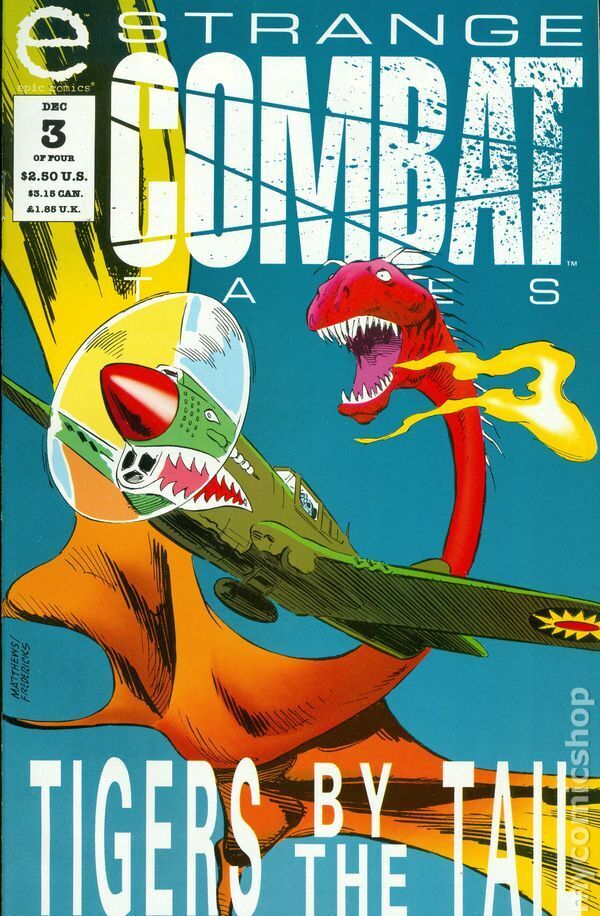 Strange Combat Tales #3 FN 1993 Stock Image