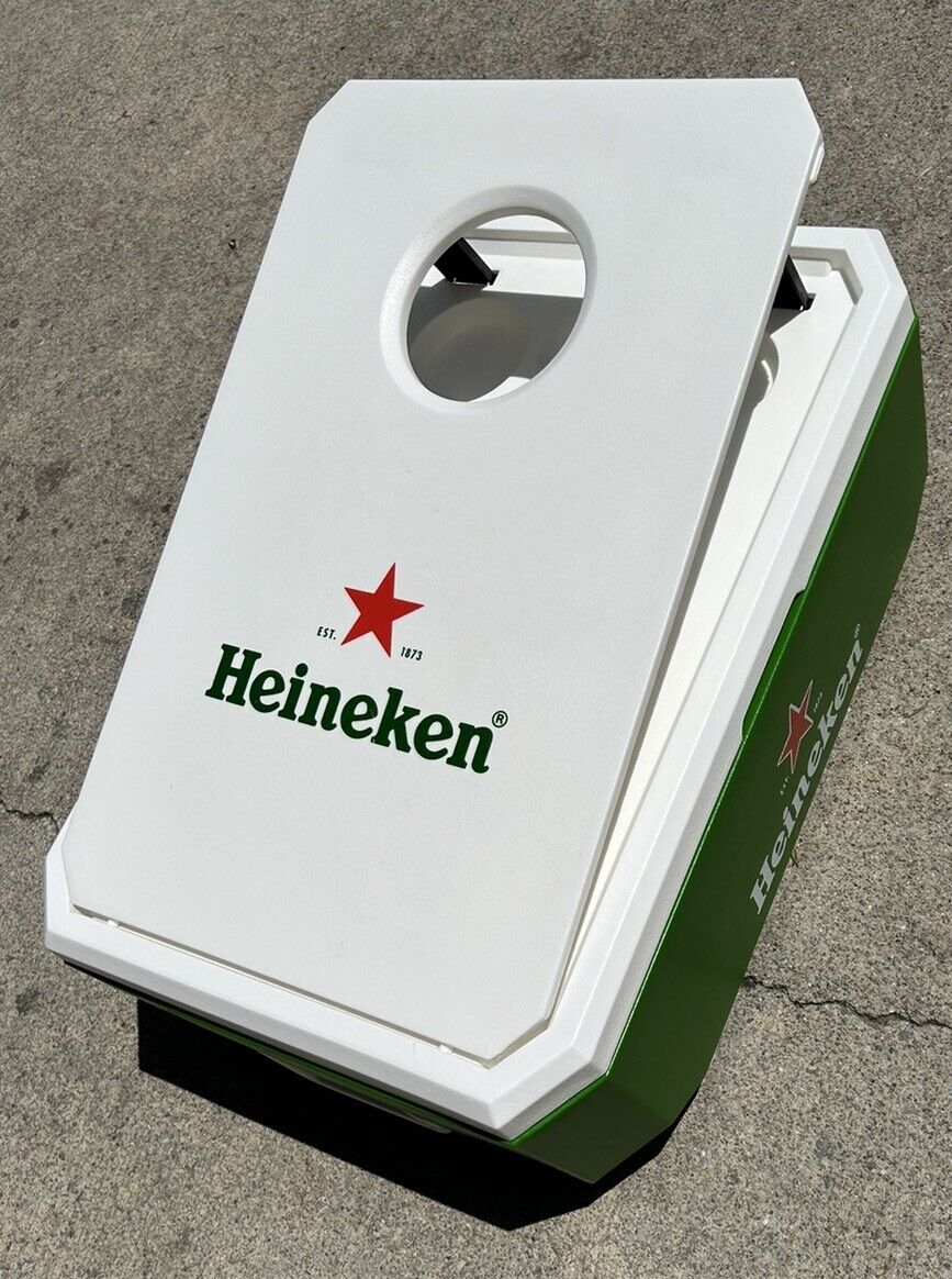 Heineken Cornhole Game And Cooler - Brand New  See Pictures For Details