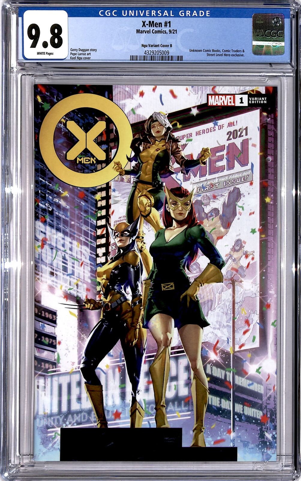 2021-22 Marvel Comics X-Men Ngu Variant CGC 9.8 #1