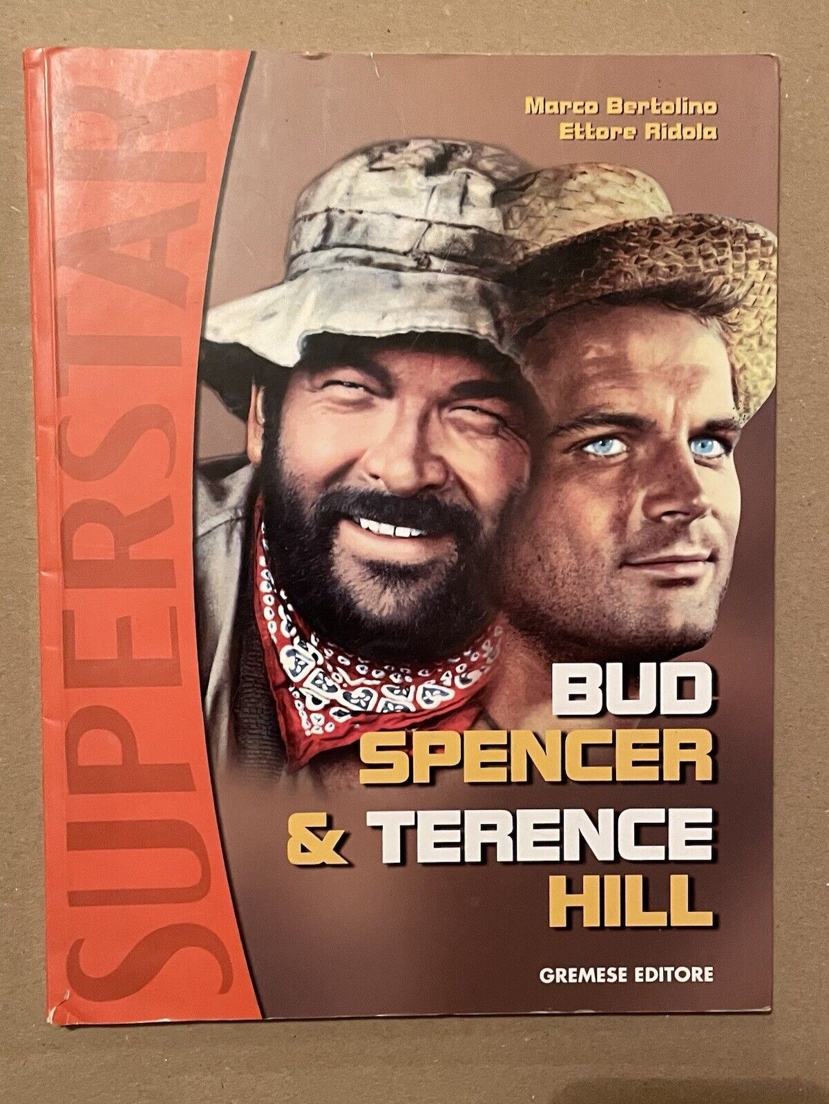 Bud Spencer - 100 % original signed book, autograph. SUPERSTAR