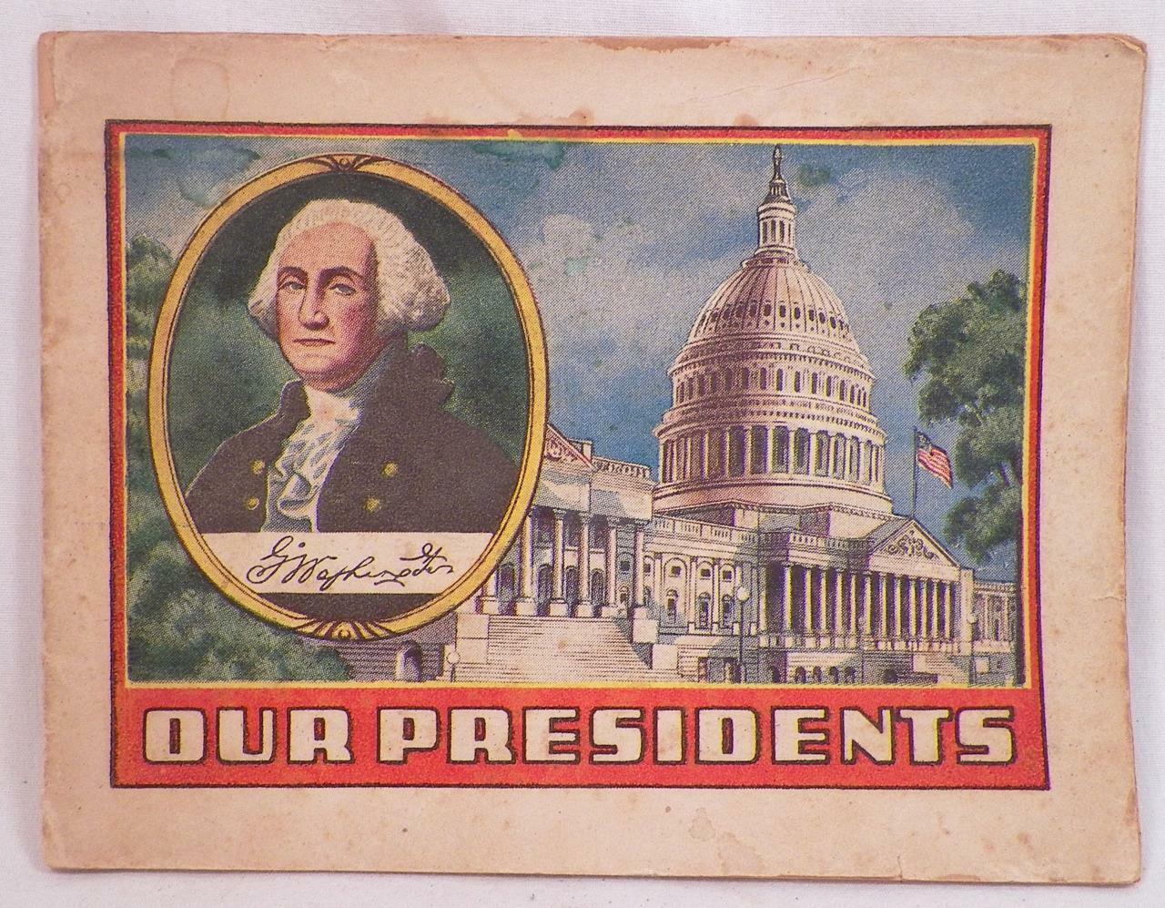 Vintage Advertising Booklet Our Presidents Nervine Alka Seltzer Pain Pills Paper