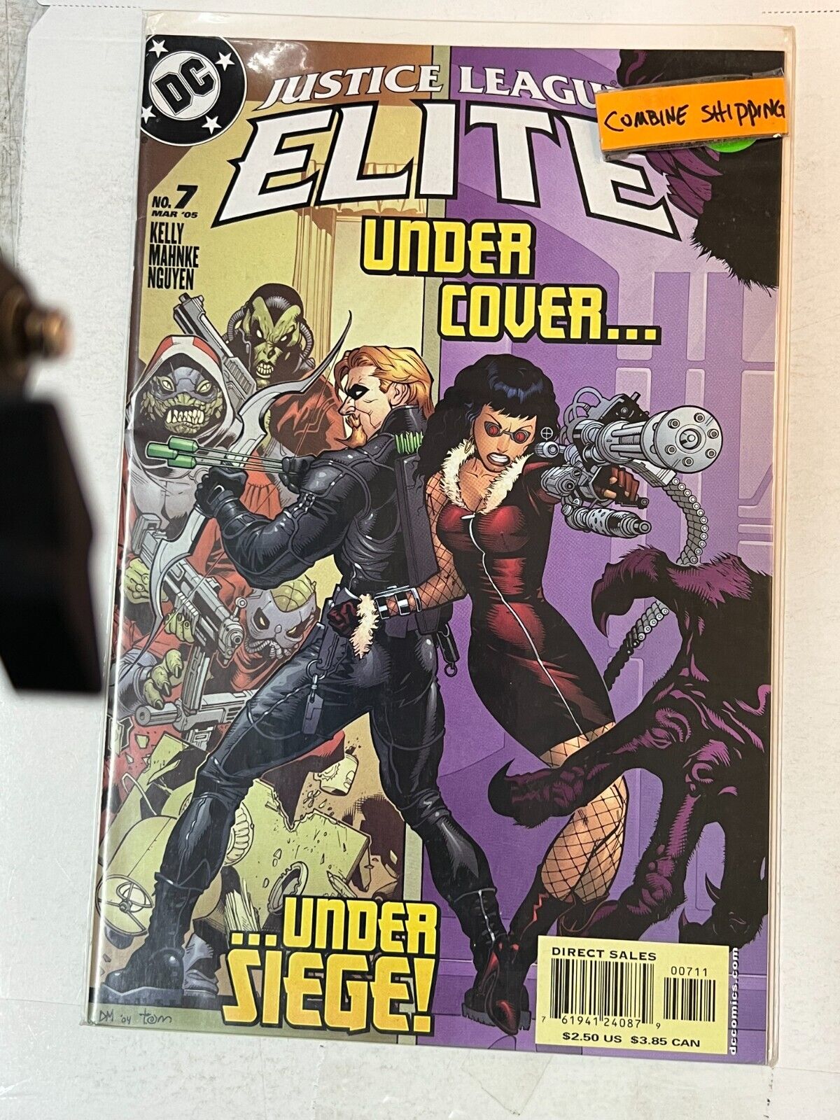 justce league elite #7 under cover 2005 dc comics | Combined Shipping B&B
