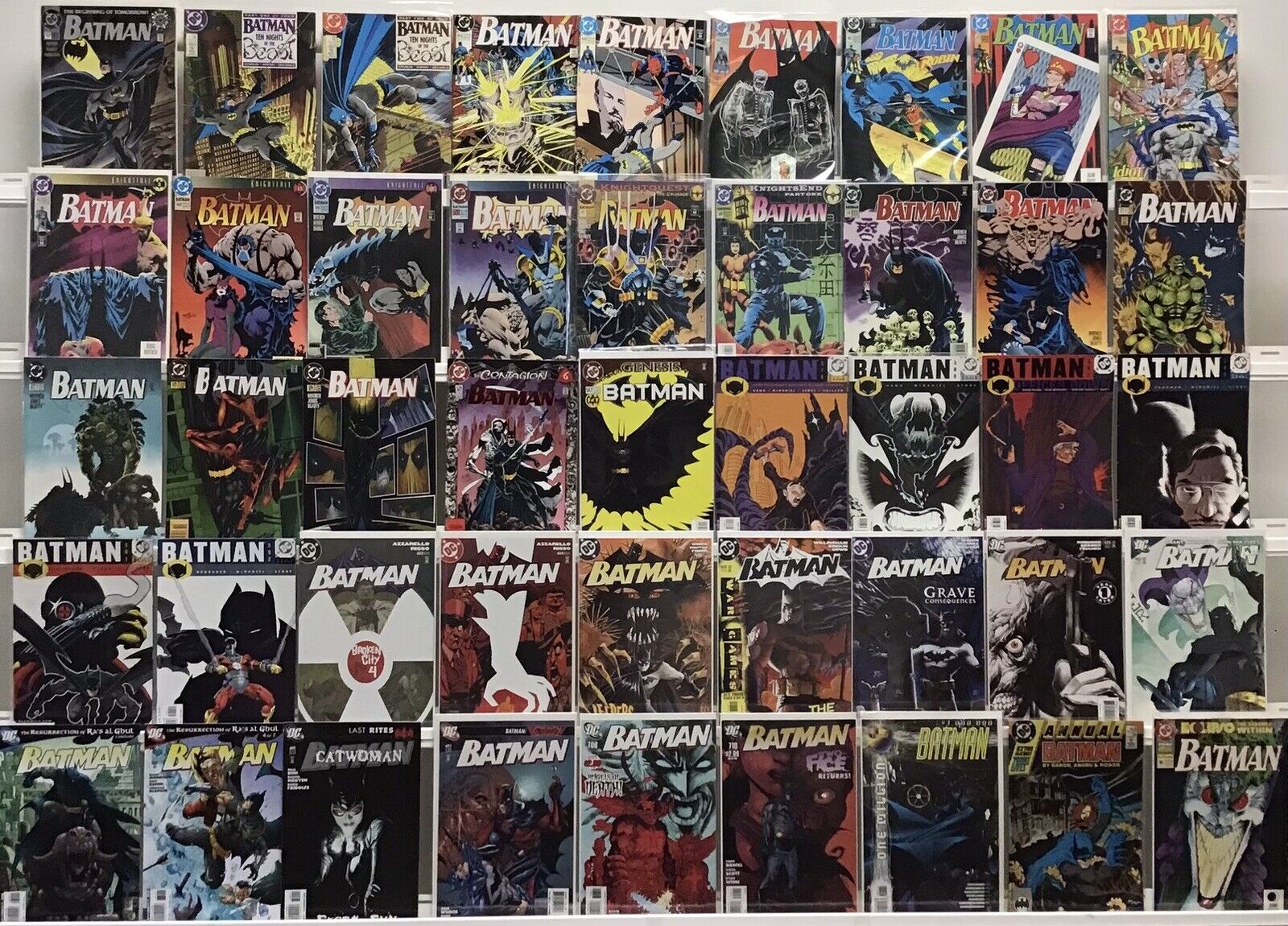 DC Comics Batman 1st Series Lot Of 45 Comics 