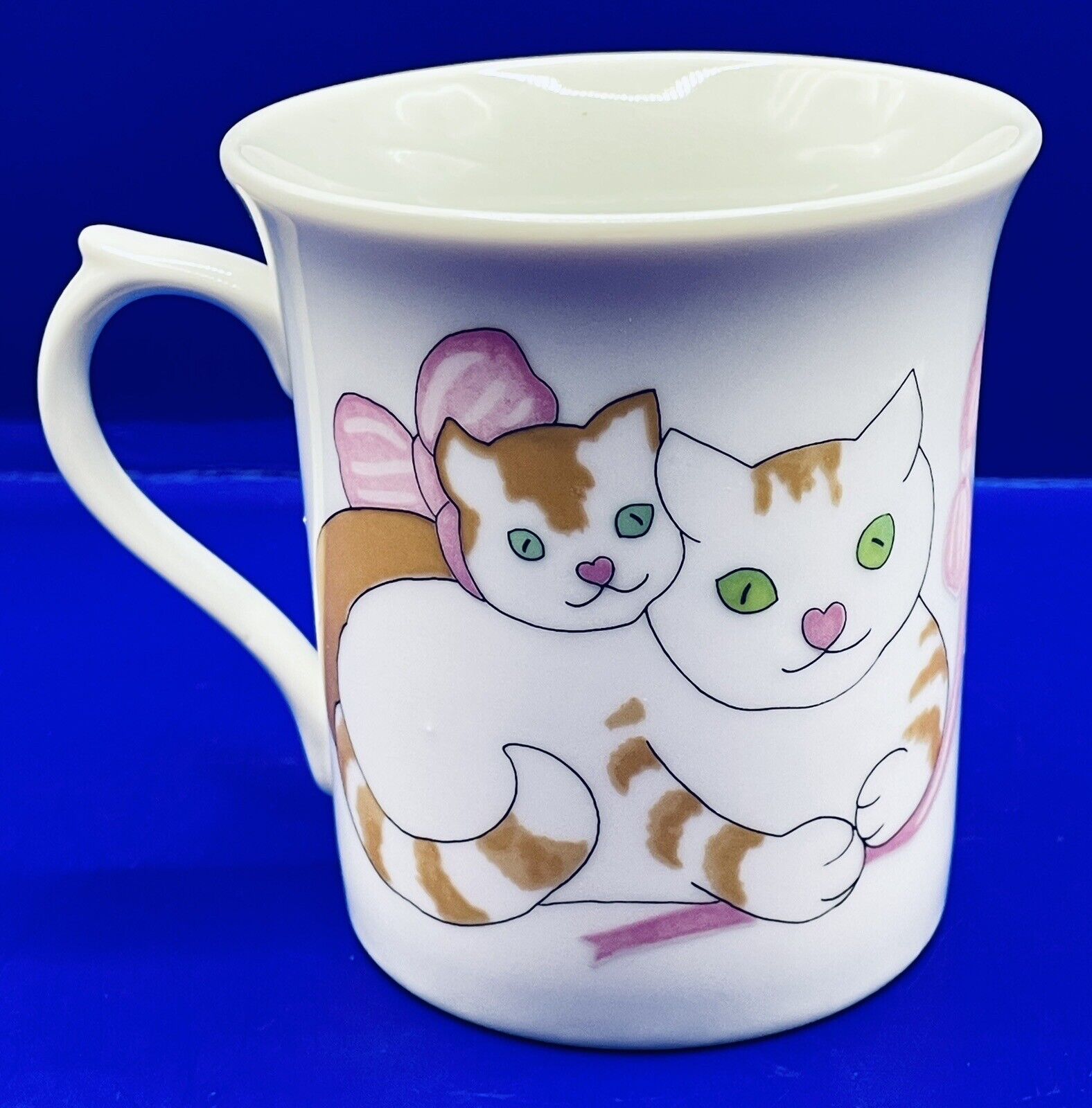 Vintage 1984 Cat Kitten Mug Aldon Japan Cat Lover Gift Idea