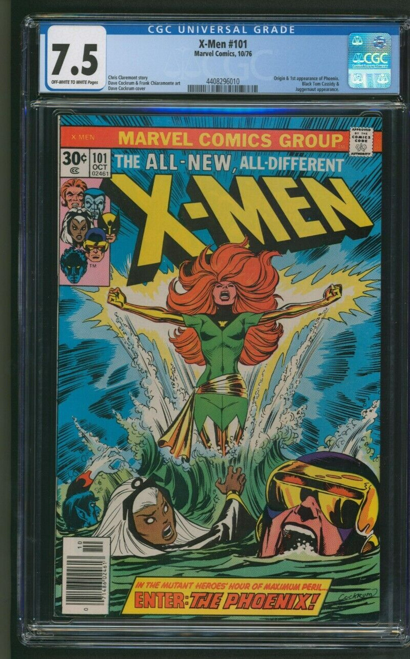 Uncanny X-Men #101 CGC 7.5 Marvel Comics 1976  1st app. Phoenix