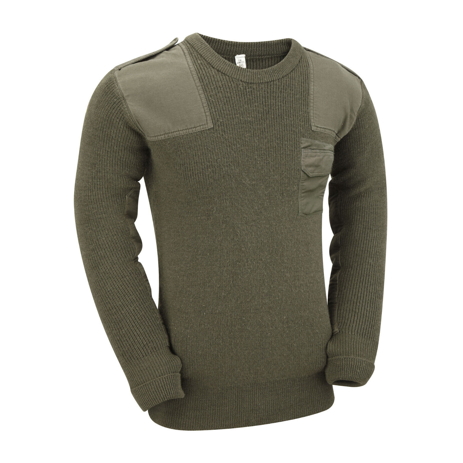 Army Jumper Original German Wool Sweater Work Pullover Camping Fishing Top New