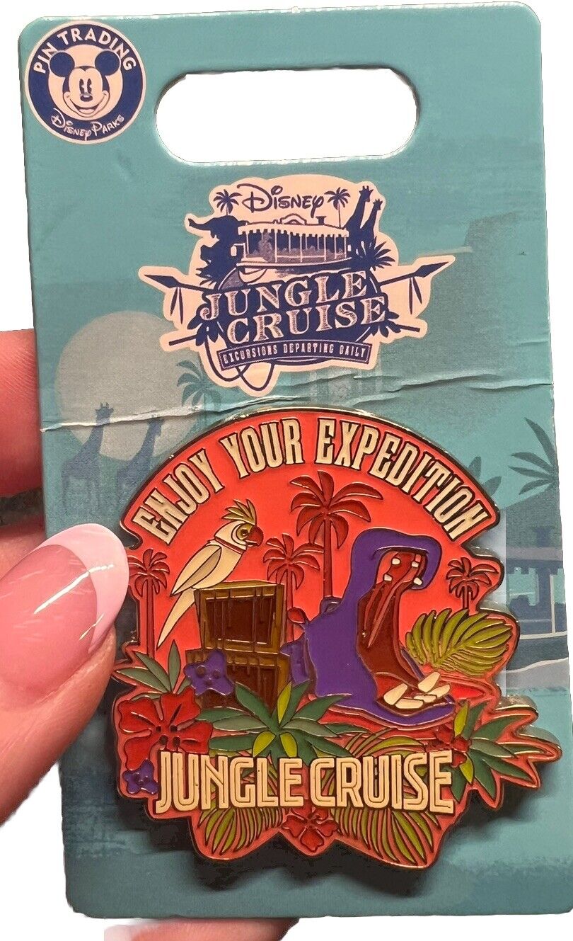 Disney Parks Jungle Cruise Hippo Hippopatumus Enjoy Your Expedition Pin 2021
