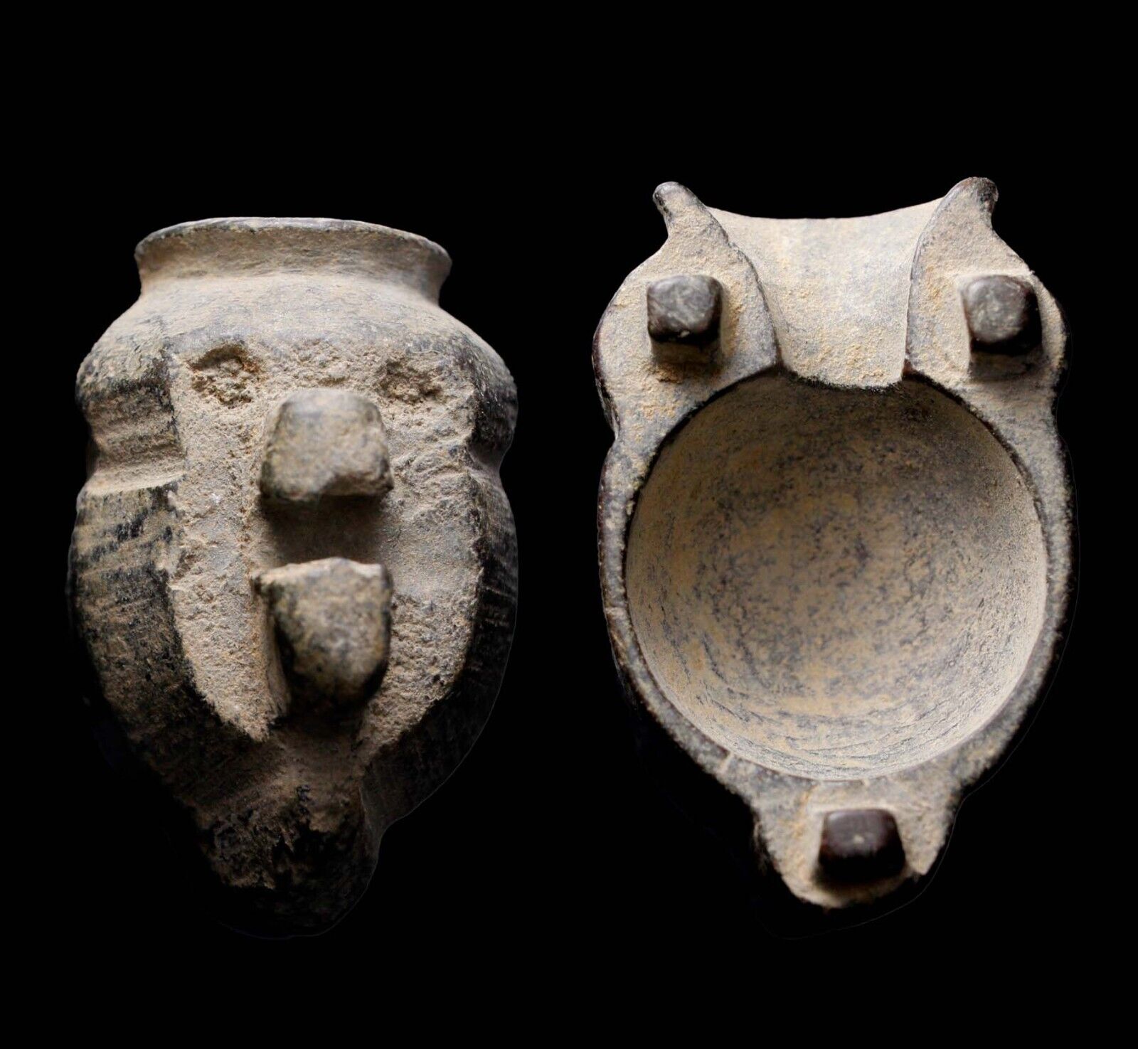 VERY RARE Amphoric Weight ANCIENT JUDAEA Unpublished Holyland 15.7grm Bronze