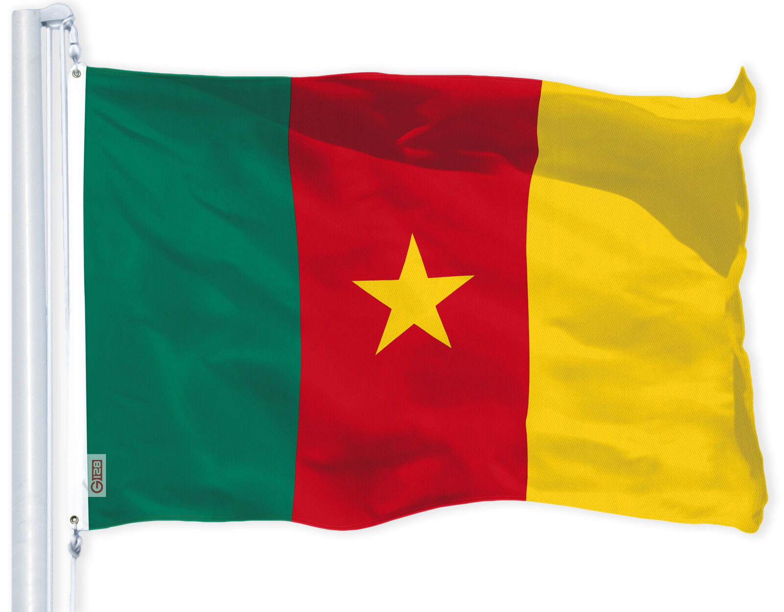 Cameroon Cameroonian Flag 3x5 FT Printed 150D Polyester By G128