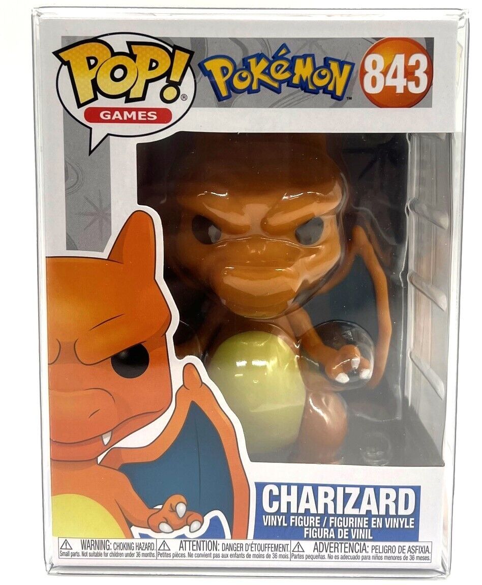 Funko Pop Pokémon Charizard #843 with POP Protector