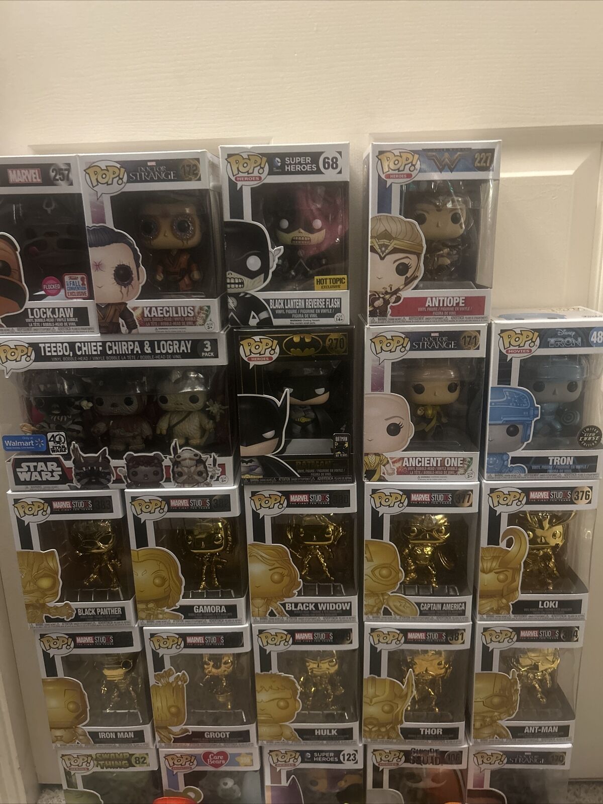 WORTH OVER $400 funko pop lot, Old And Rare Pops, Marvel