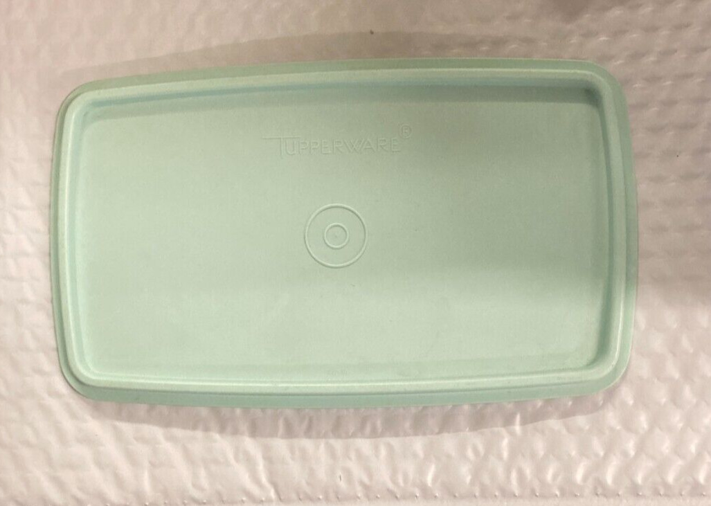 Tupperware Replacement Deli Container Mint Green Seal/Lid Only 817  9.5\