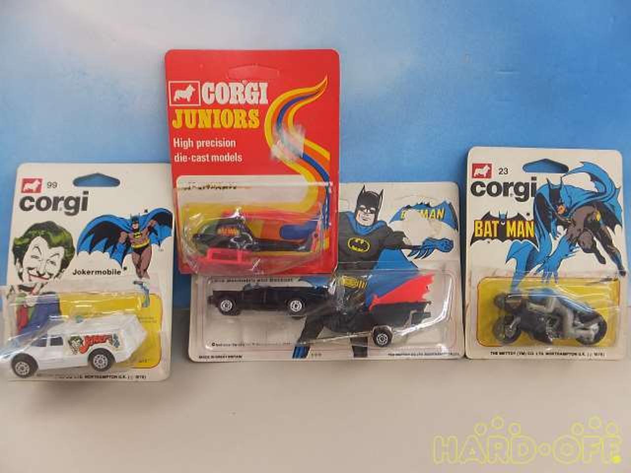 Mettoy Rare Corgi Batman Mini Car 4 Piece Set Management No.2605