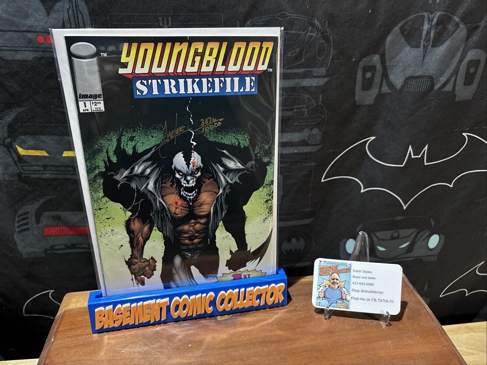 Youngblood Strikefile # 1; Dynamic Forces signed Jae Lee 3516of 10000 LNC
