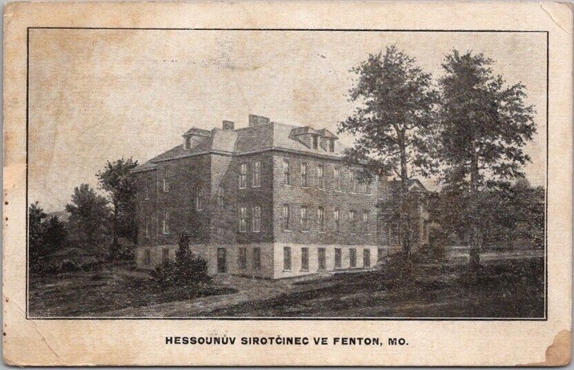 1909 FENTON, Missouri Postcard \