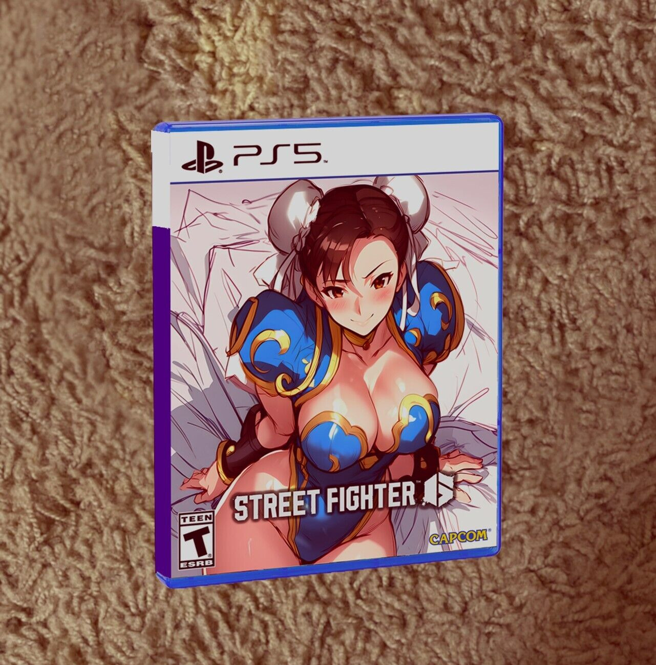 COVER ART ONLY Street Fighter 6 PS5 CHUN LI NO GAME NO CASE Included