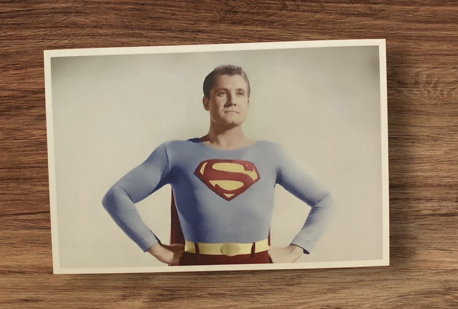 George Reeves as Superman Classic TV Show Publicity 4x6 Photo