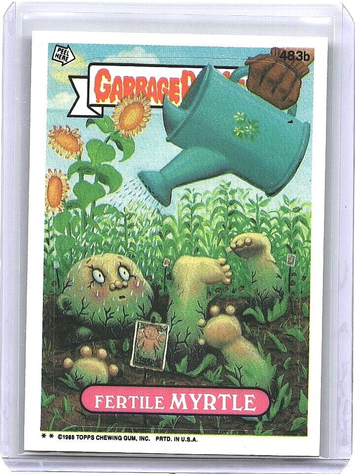 Fertile Myrtle (483b) Garbage Pail Kids 1988 GPK OS12 ~NM~ FAST SHIP