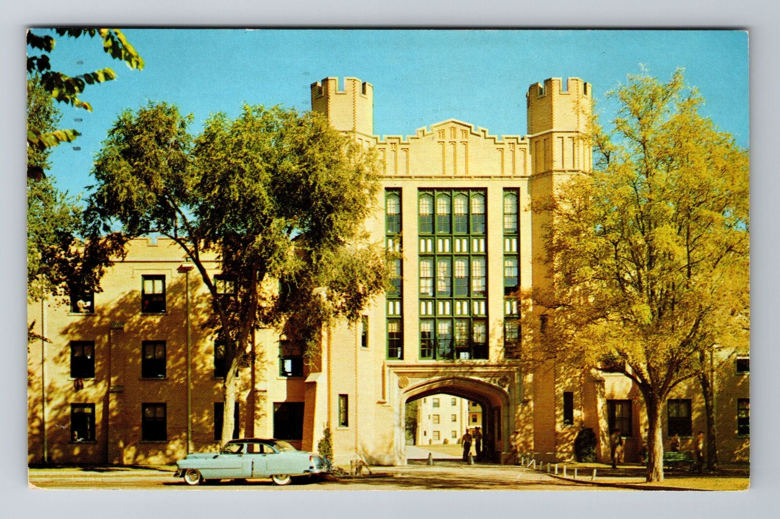 Roswell NM-New Mexico, New Mexico Military Institute, Antique Vintage Postcard