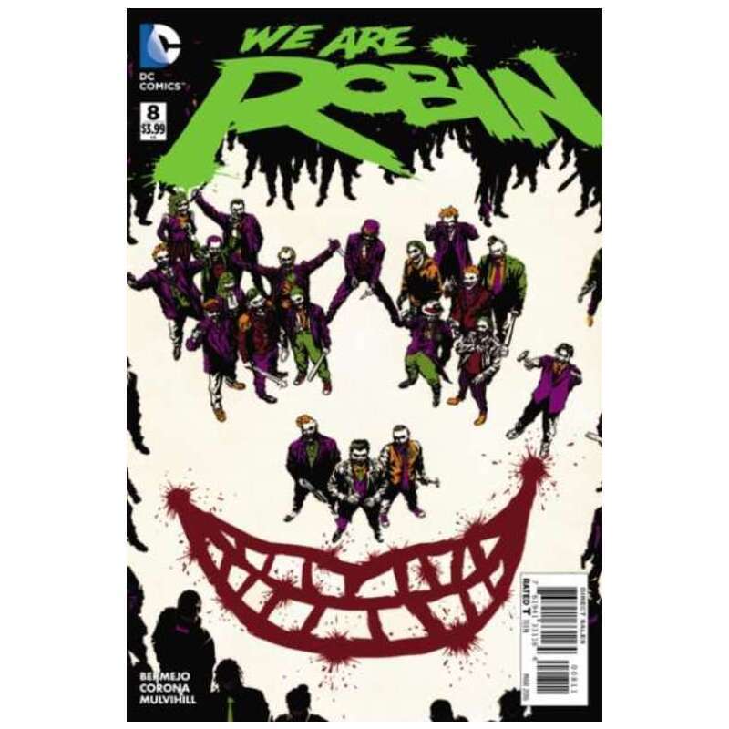 We Are Robin #8 in Near Mint condition. DC comics [v&