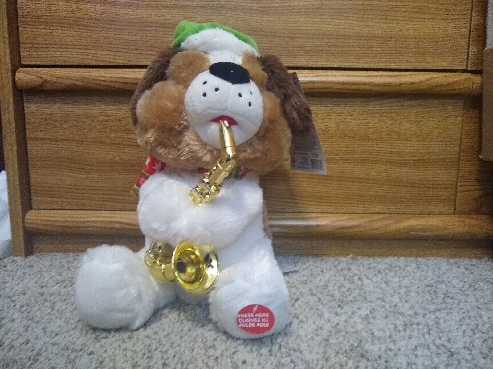 Sound N Light Saxophone Dog