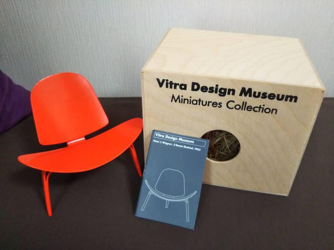 Vitra Design Museum Miniature Collection Chair 3-Benet Skalstol Used from Japan