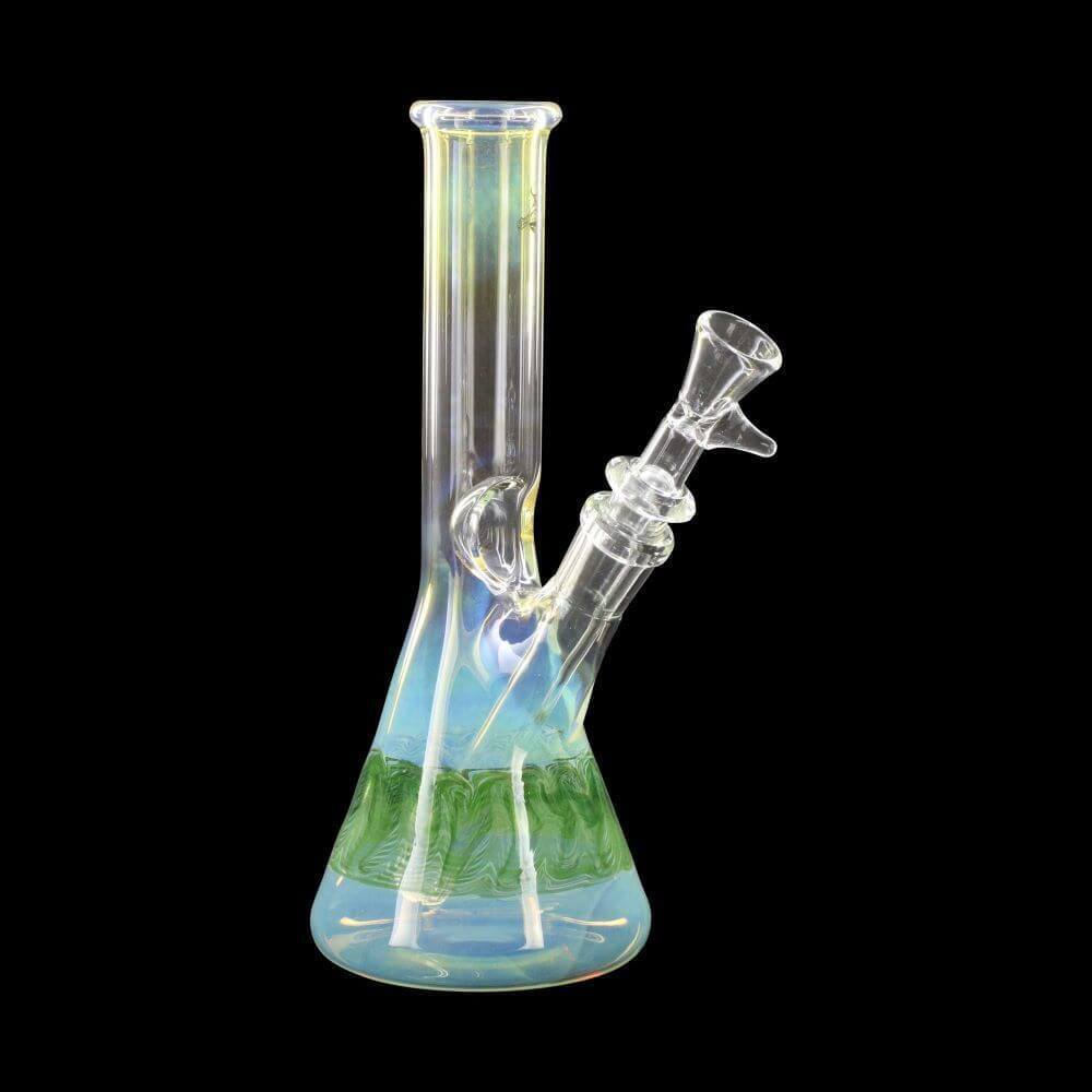 Chameleon Glass Atmosphere Series Green Deco Color Change Beaker Water Pipe