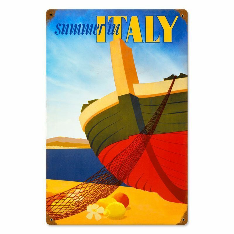 SUMMER IN ITALY TRAVEL POSTER 18\