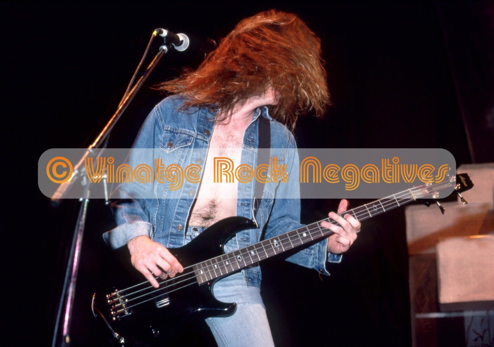 Rare Metallica 7/21/86 CLIFF BURTON Era Fine Art Archival 11\