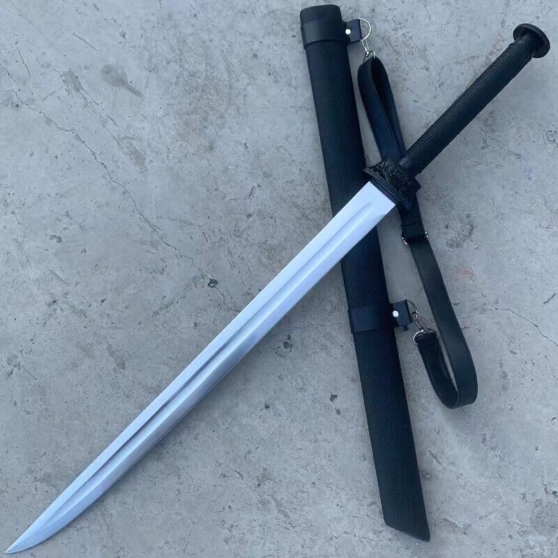 Wonderful Battle Ready Broadsword Sword Katana Sharp High Manganese Steel Blade 